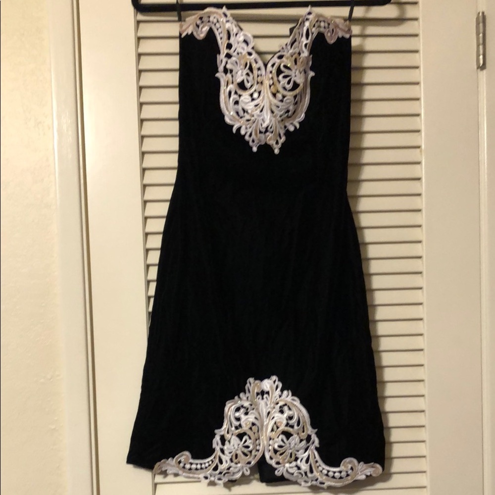 Scott McClintock Black and White Size 12 dress
